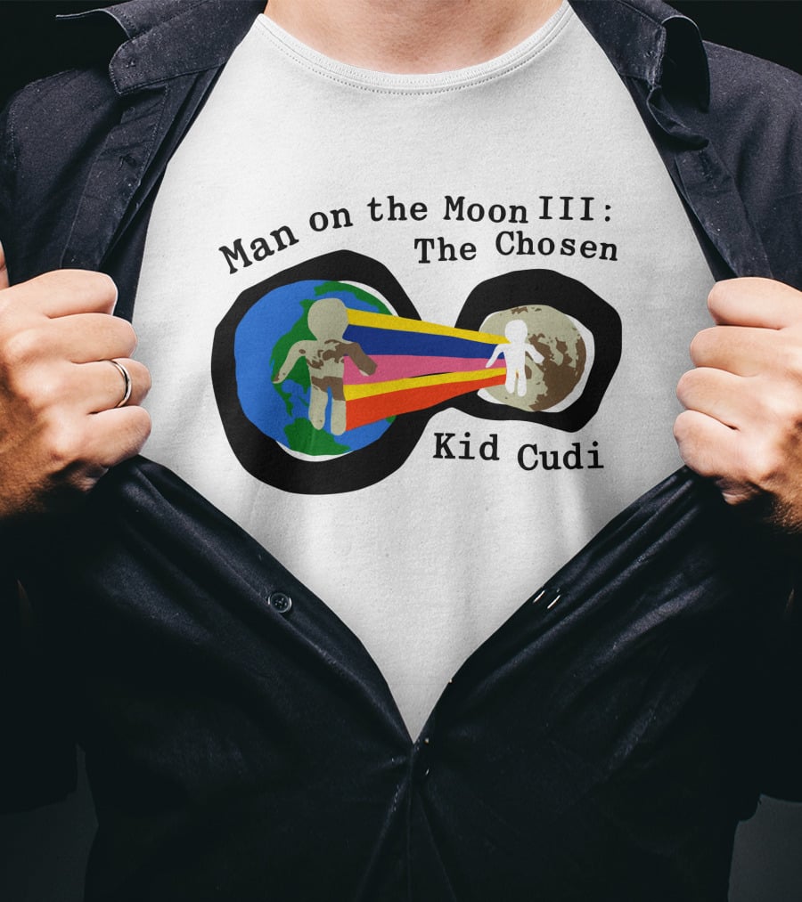Man On The Moon III: The Chosen Kid Cudi CPFM For MOTM III Heaven On Earth T-Shirt