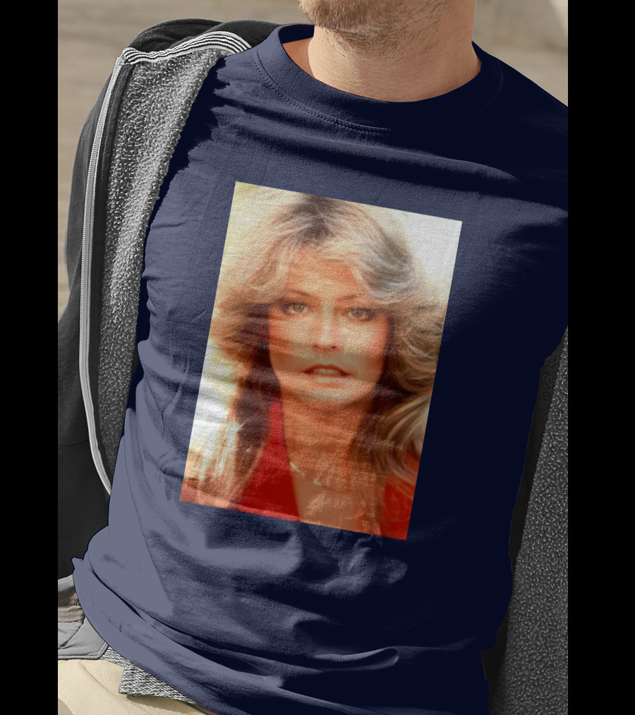 Farrah Fawcett Iconic Red 1970s T-Shirt