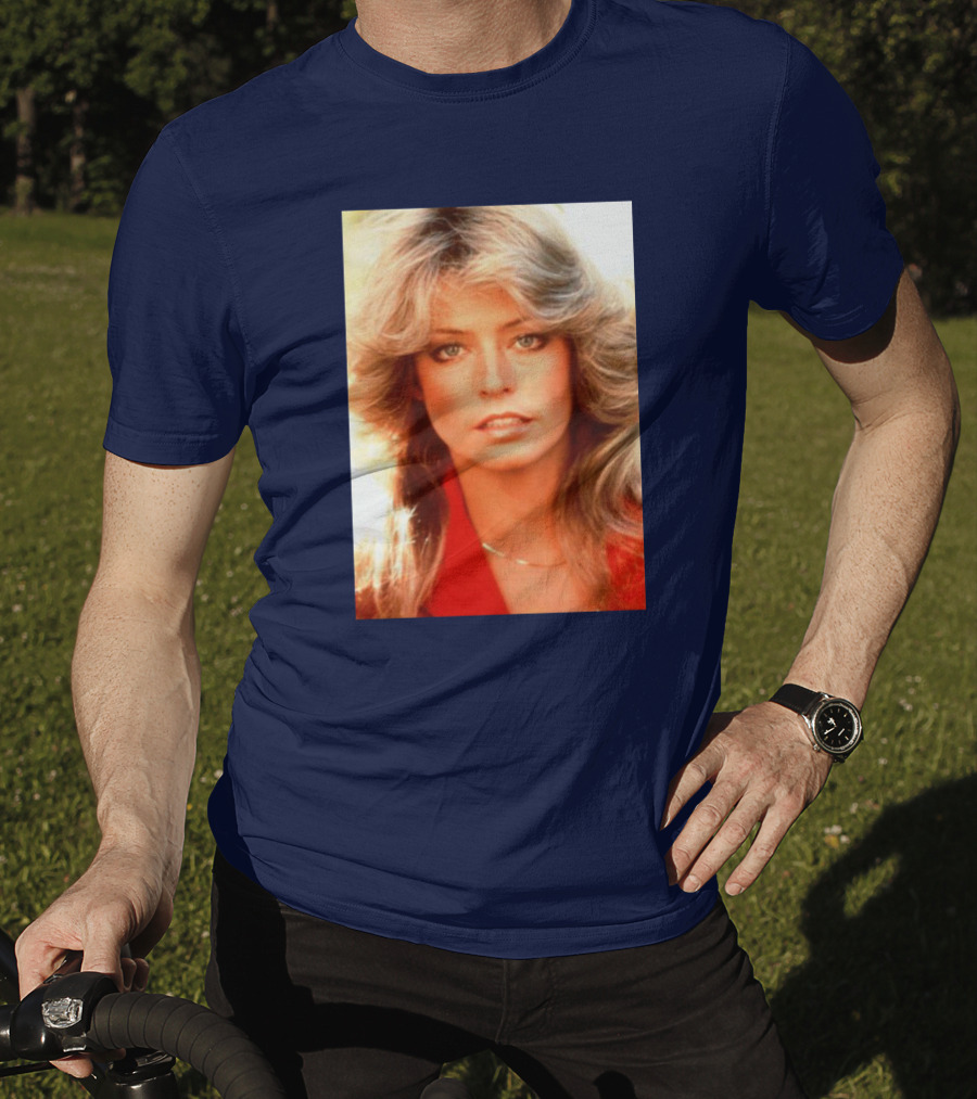 Farrah Fawcett Iconic Red 1970s T-Shirt