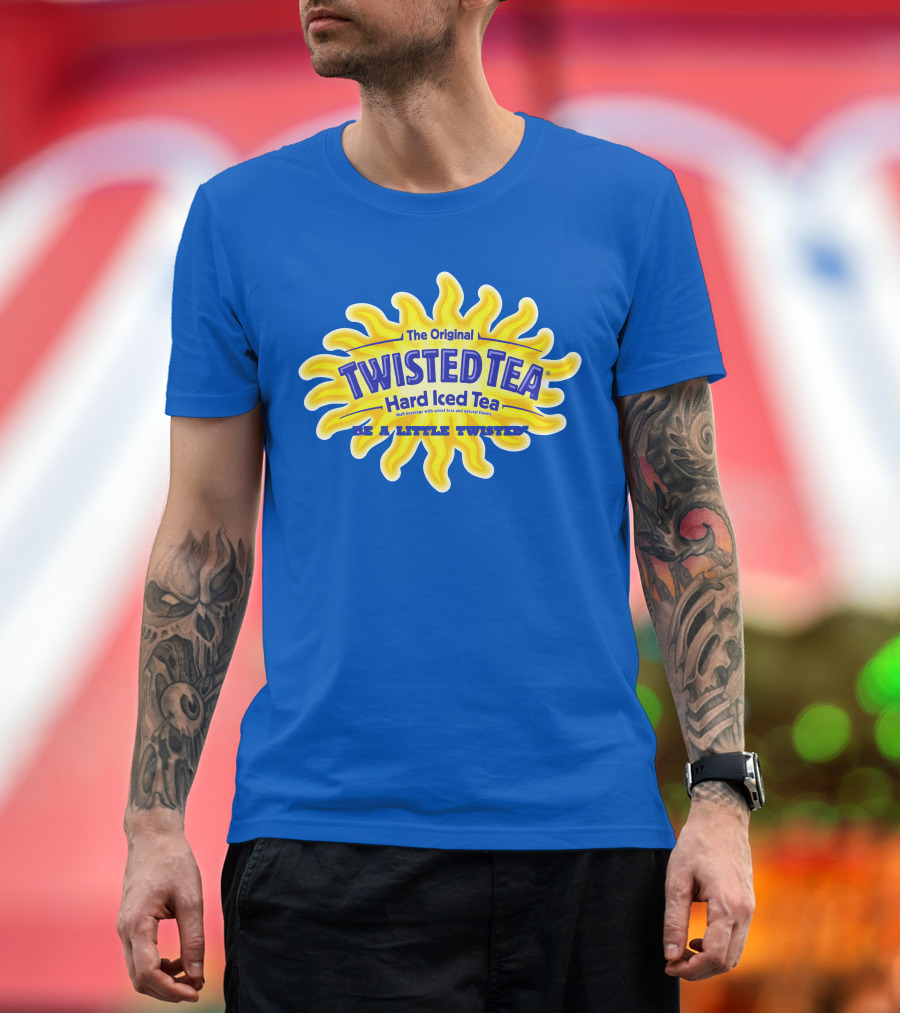The Original Twisted Tea Hard Iced Tea Be a Little Twisted T-Shirt