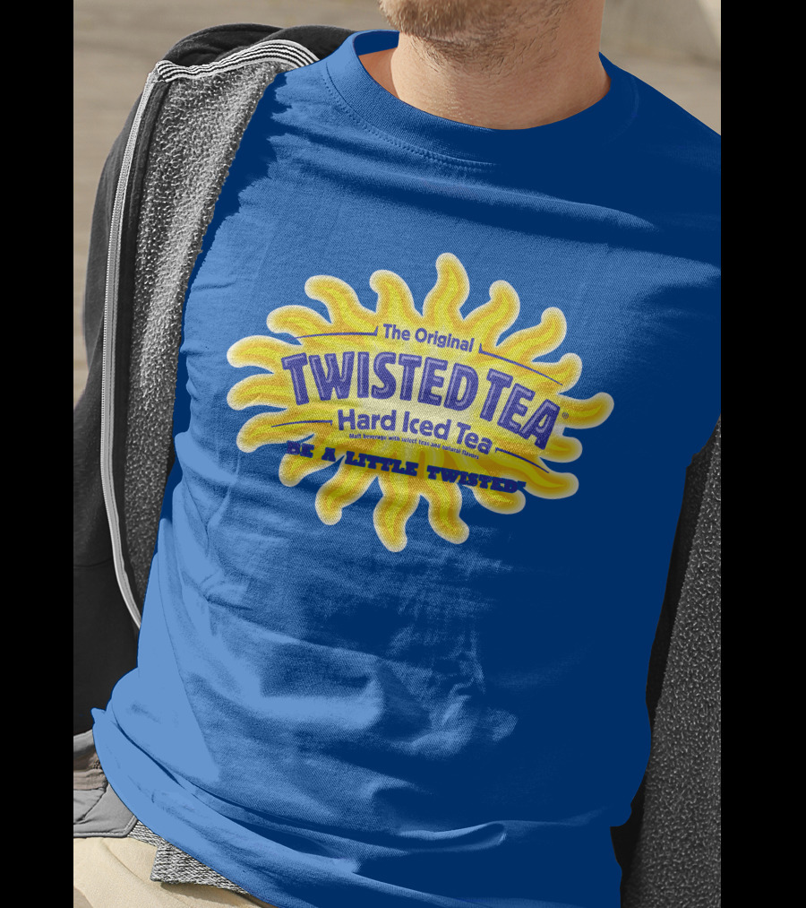The Original Twisted Tea Hard Iced Tea Be A Little Twisted T-Shirt