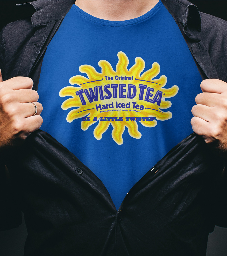 The Original Twisted Tea Hard Iced Tea Be A Little Twisted T-Shirt