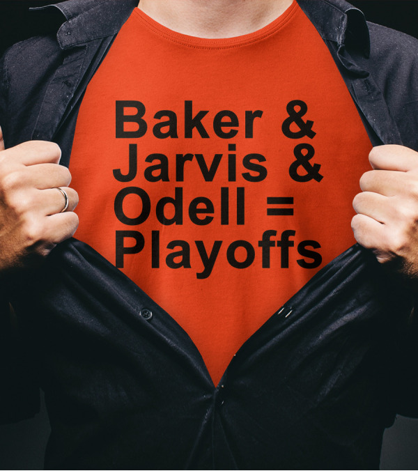 Baker Jarvis Odell Playoffs T-Shirt