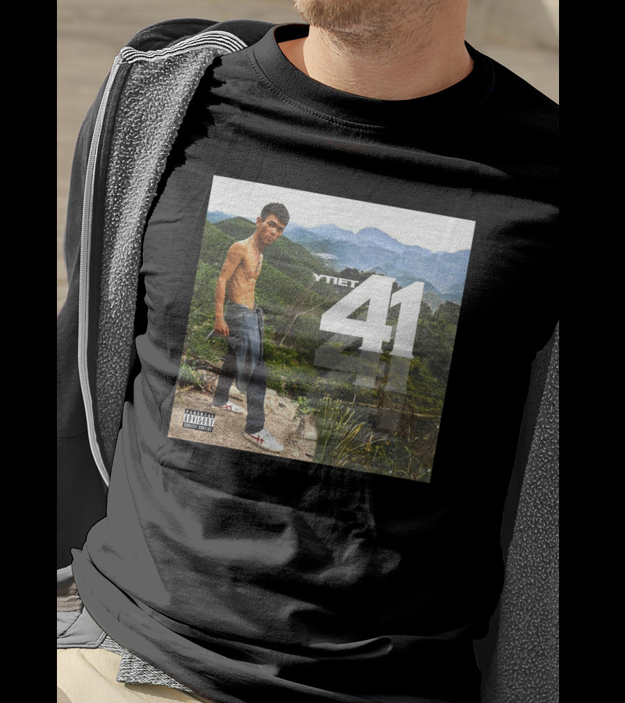 YTiet 41 Parental Advisory Explicit Content T-Shirt