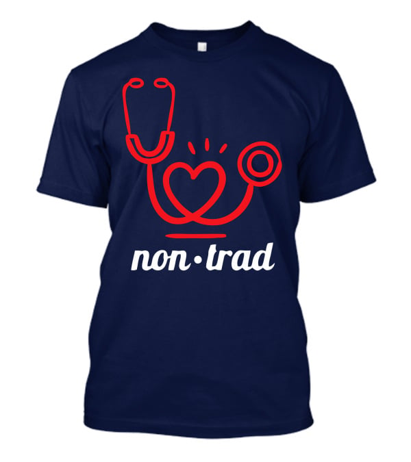 Non Trad Stethoscope Heart Valentine's Day Collection T-Shirt