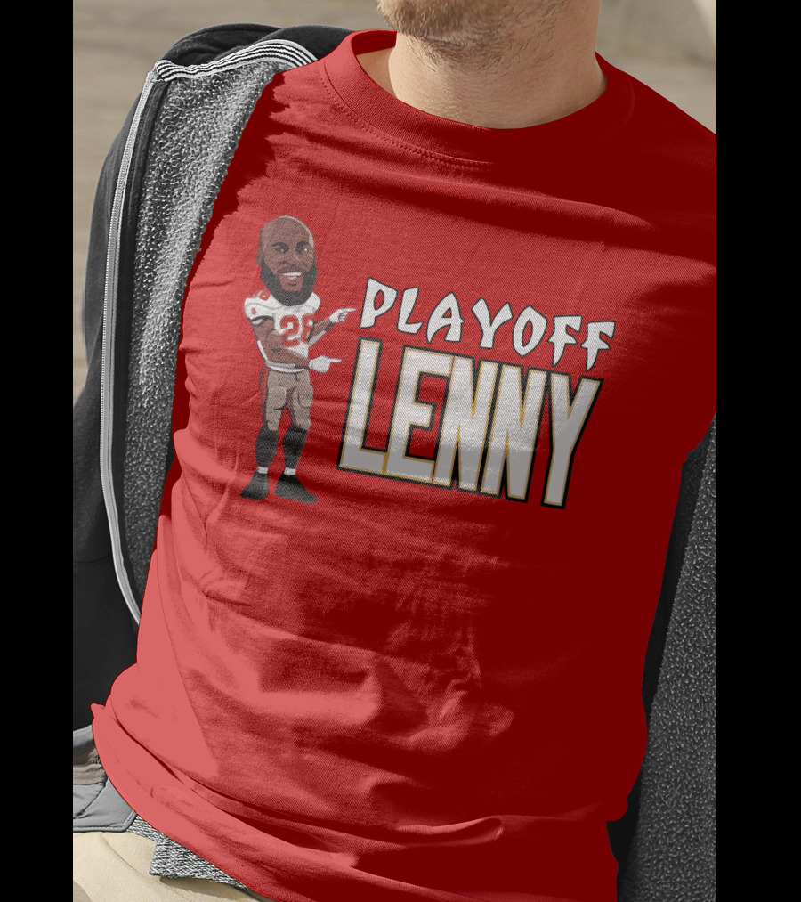 Playoff Lenny NFL Football Cartoon Player 27 T-Shirt