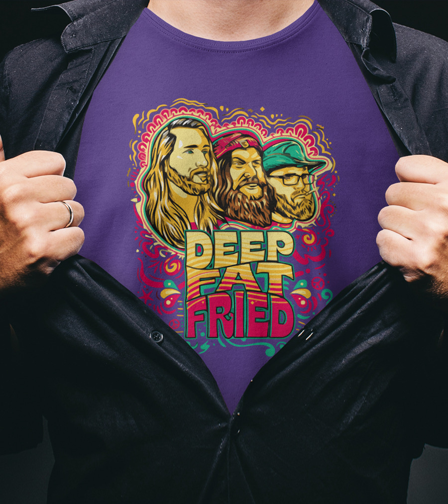 Deep Fat Fried Psychedelic Trio T-Shirt