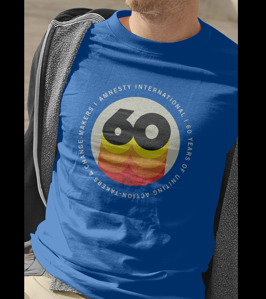 Amnesty International 60 Years Of Uniting Action-Takers And Change-Makers T-Shirt