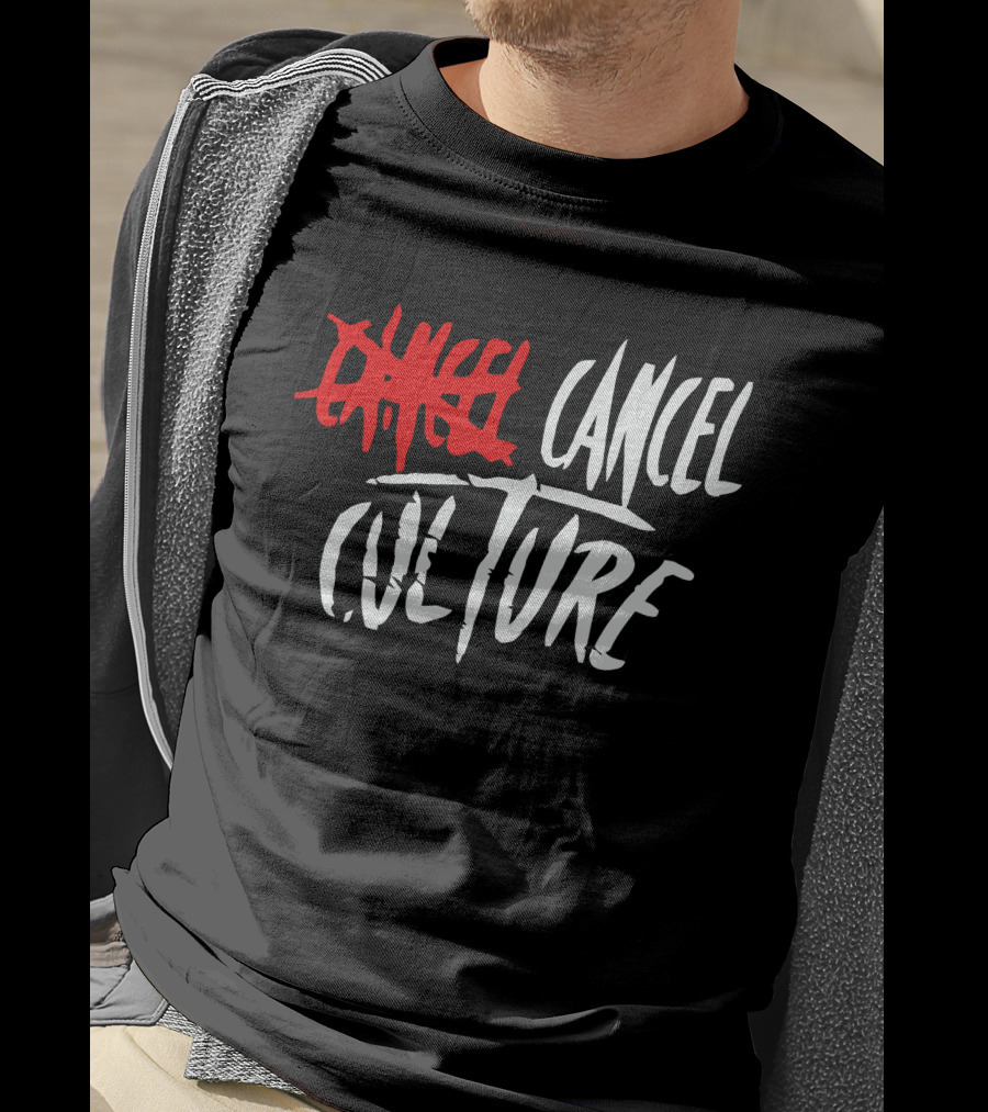 Cancel Cancel Culture Bold Red T-Shirt