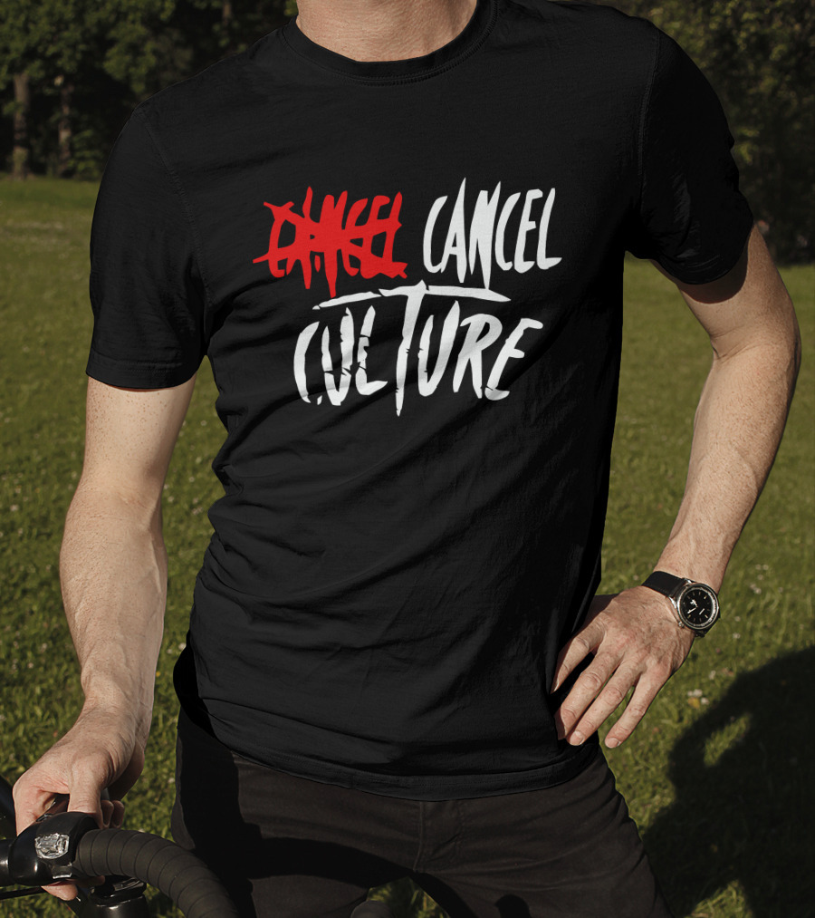 Cancel Cancel Culture Bold Red T-Shirt
