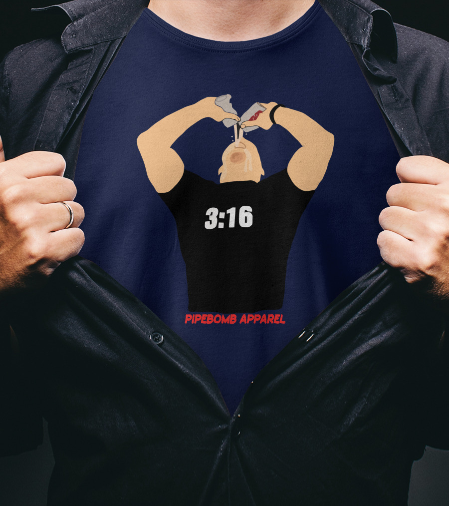 3:16 Stone Cold Chug Pipebomb T-Shirt