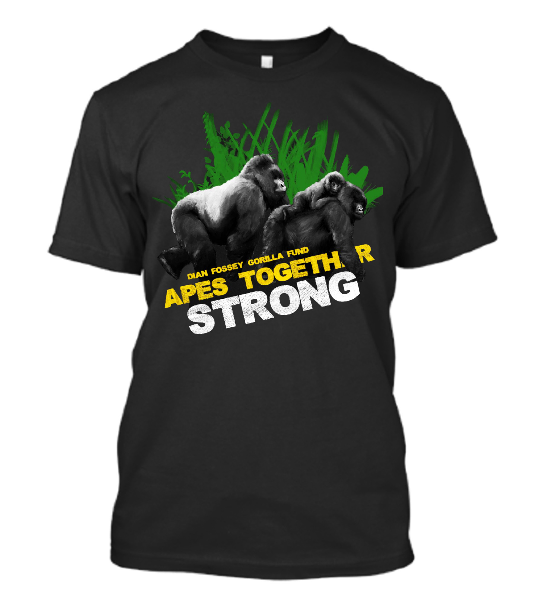 Dian Fossey Gorilla Fund Apes Together Strong T-Shirt