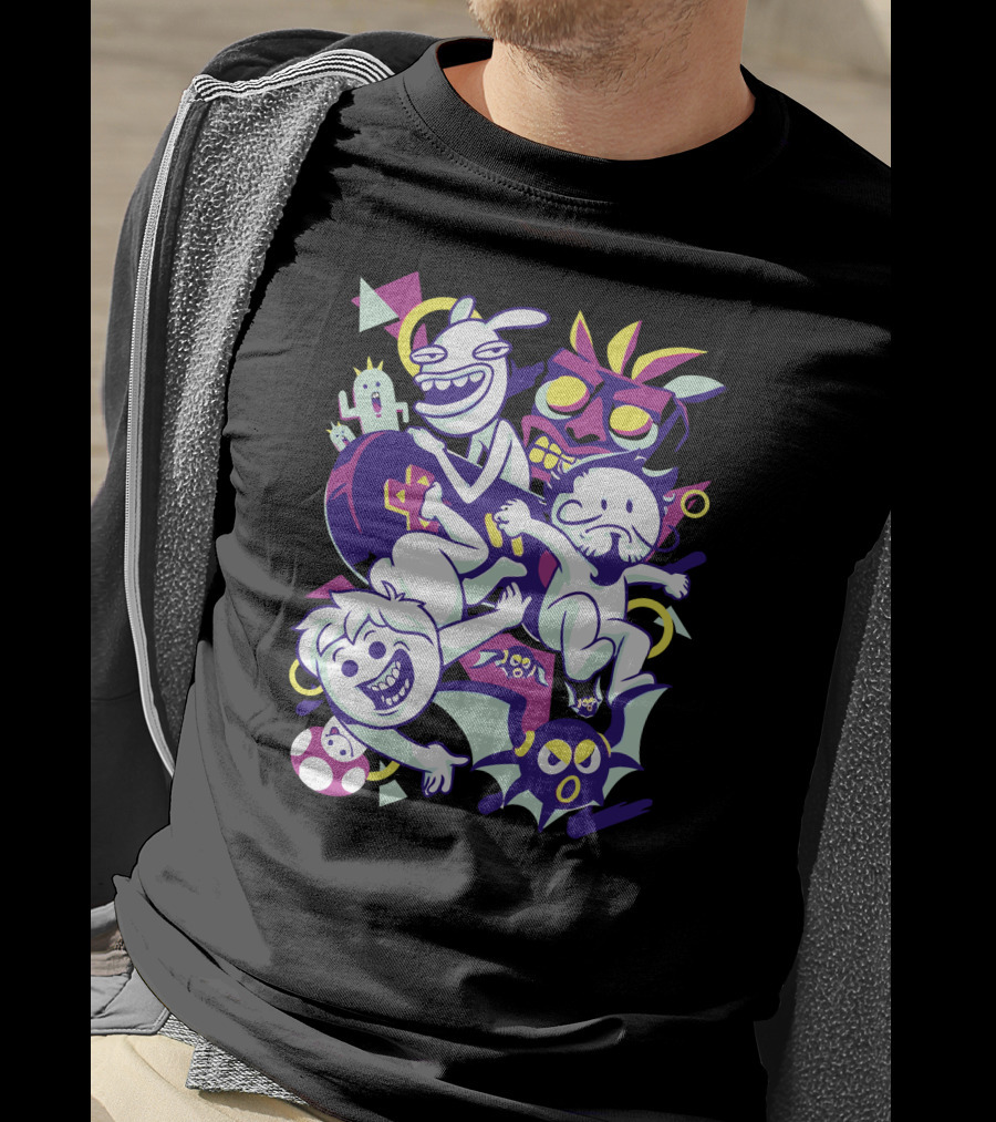 OneyPlays Majora's Mask Inspired Character Mashup T-Shirt