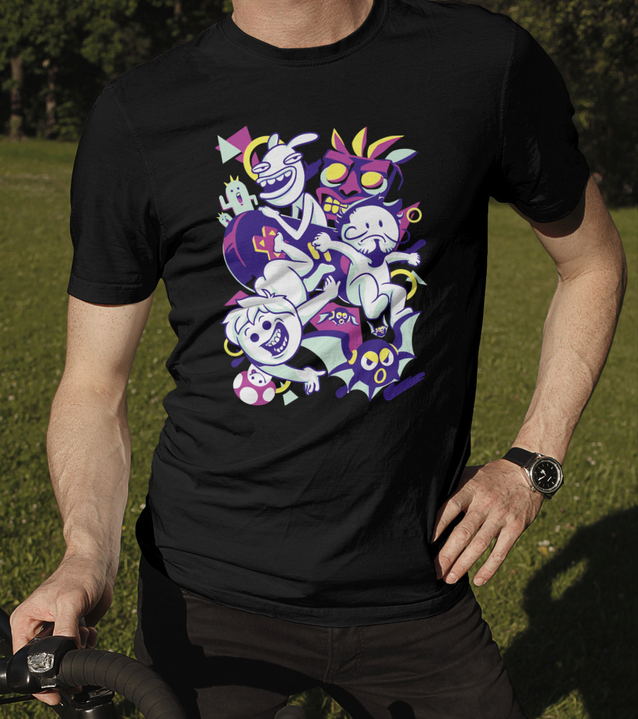 OneyPlays Majora's Mask Inspired Character Mashup T-Shirt