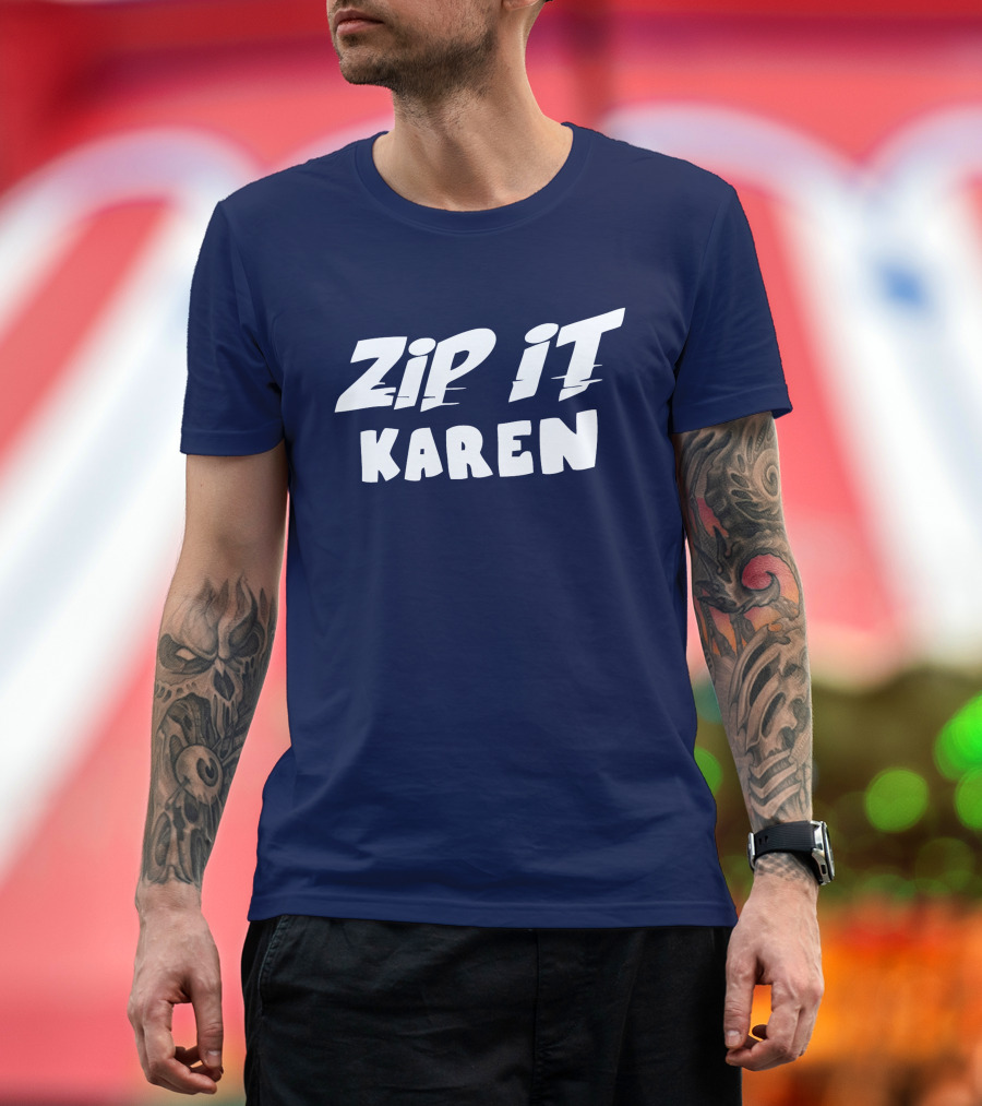 ZIP IT KAREN T-Shirt