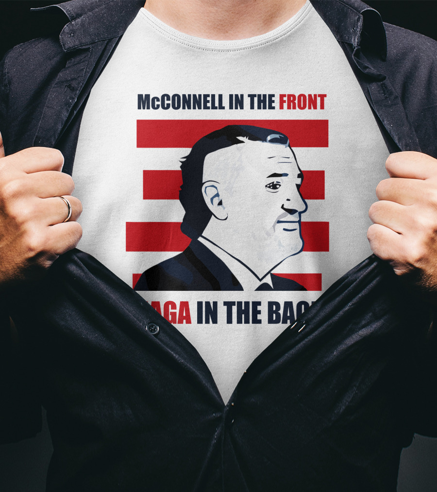 McConnell In The Front MAGA In The Back Ted Cruz Spring Break T-Shirt