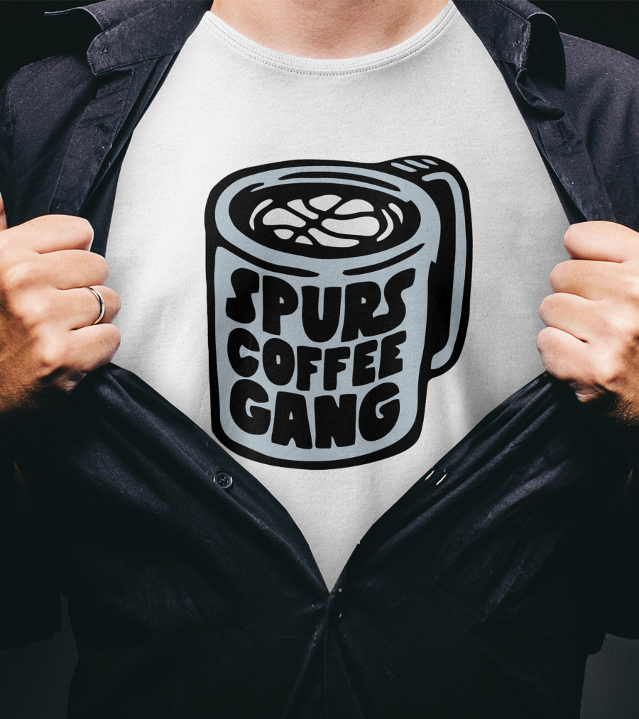 Spurs Coffee Gang Mug T-Shirt