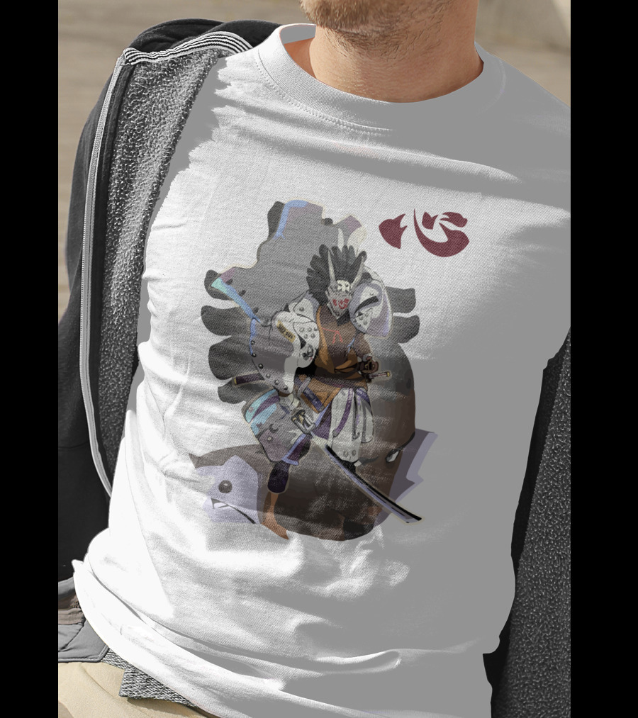 Nagoriyuki Samurai Warrior Guilty Gear Character T-Shirt