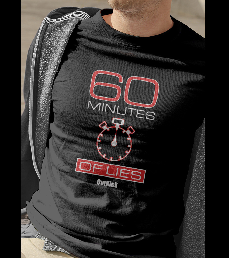 60 Minutes Of Lies Stopwatch OutKick T-Shirt