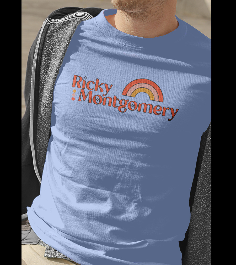 Ricky Montgomery Retro Rainbow T-Shirt