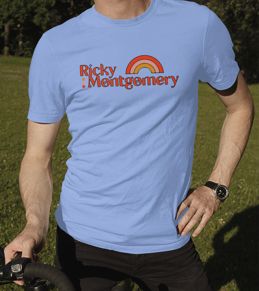Ricky Montgomery Retro Rainbow T-Shirt