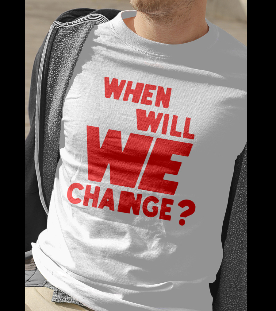 Lewis Hamilton When Will We Change? T-Shirt