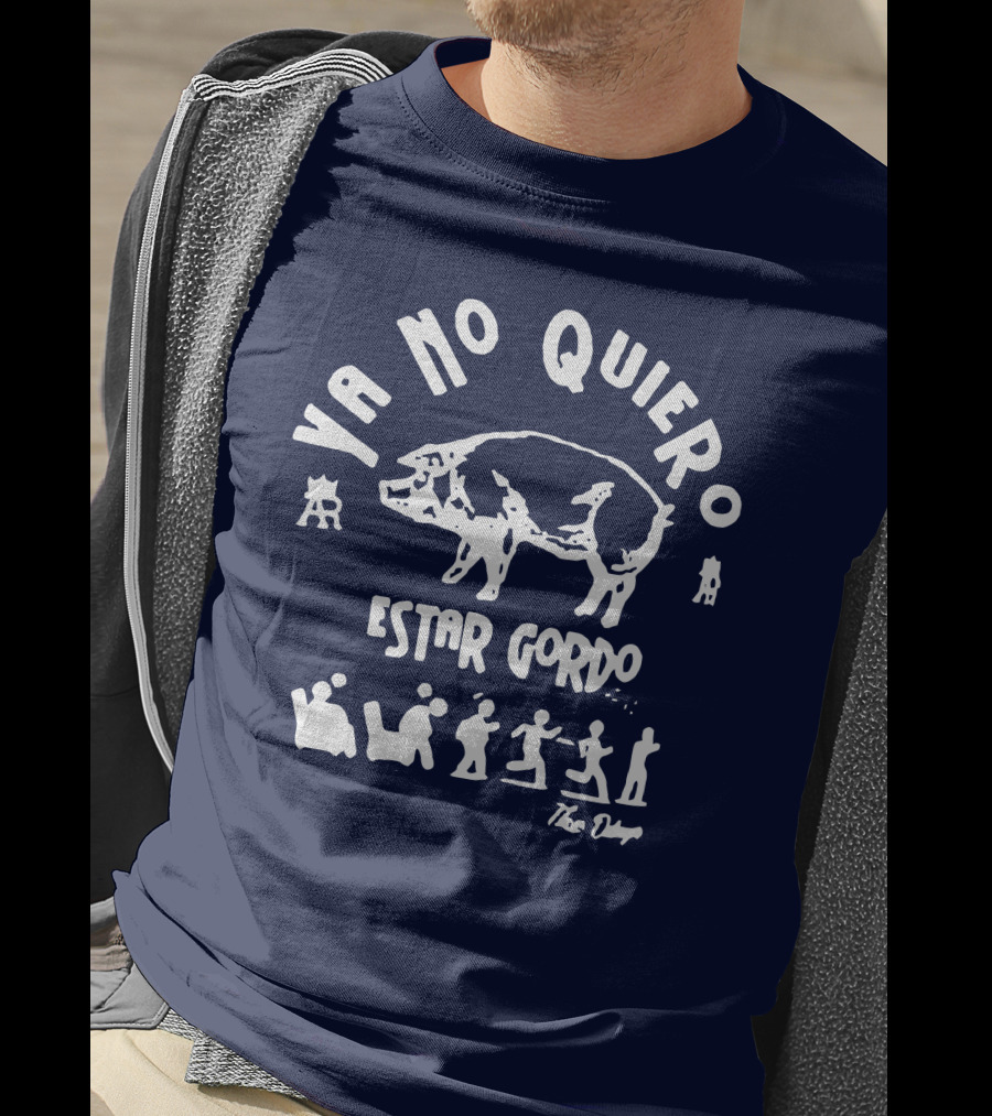 Ya No Quiero Estar Gordo Pig And People Dance T-Shirt