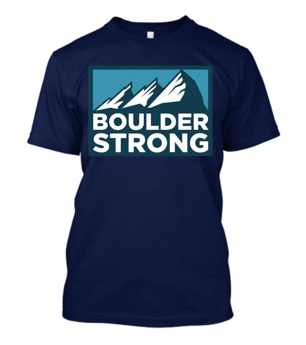 Boulder Strong Mountain Peaks T-Shirt