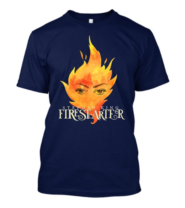 Stephen King Firestarter Fiery Eyes T-Shirt