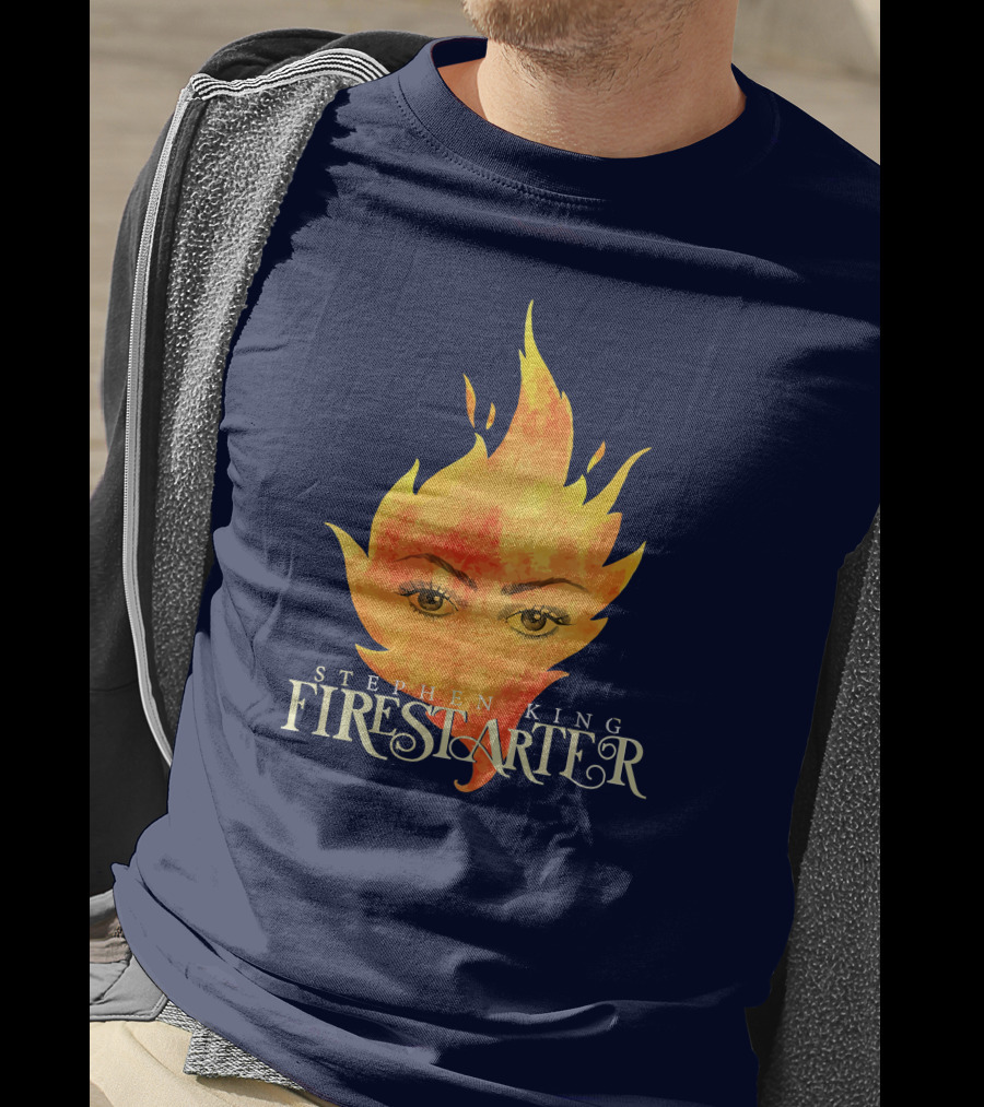 Stephen King Firestarter Fiery Eyes T-Shirt