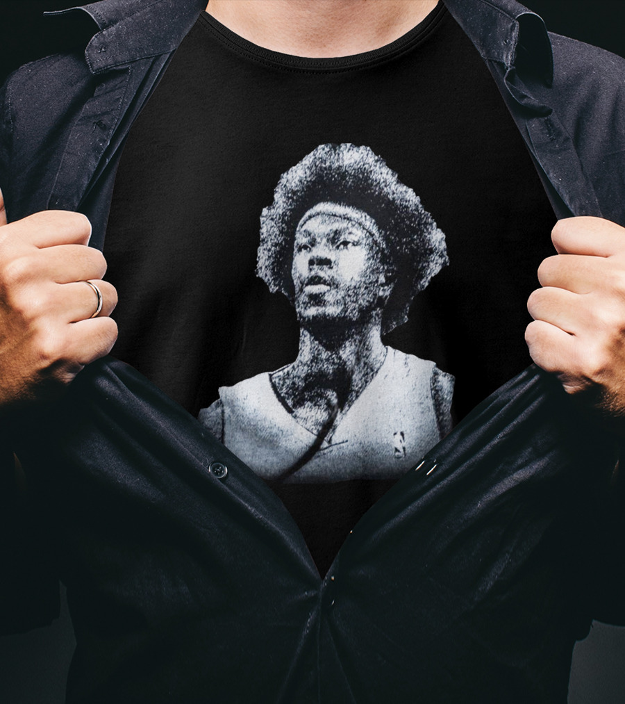 Ben Wallace NBA Basketball Player Afro T-Shirt