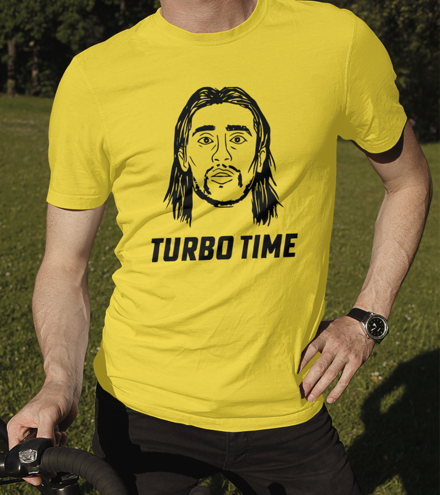 Turbo Time Alex Morgan Hairstyle Iconic Yellow T-Shirt