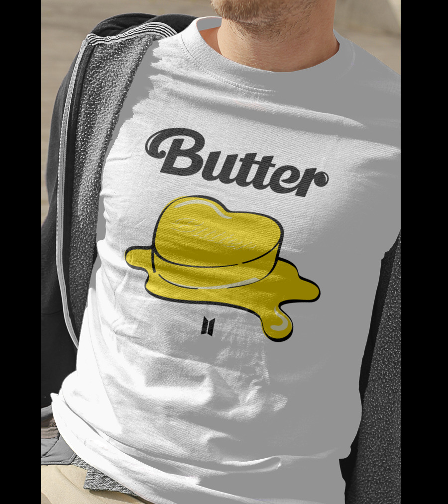 BTS Butter Melting Heart T-Shirt