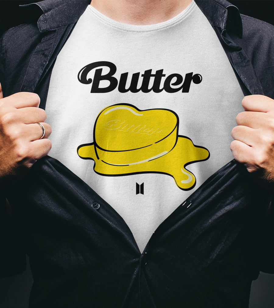 BTS Butter Melting Heart T-Shirt