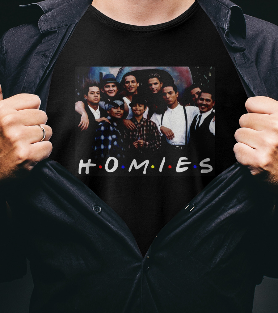 Blood In Blood Out Homies Friends Cast Group Photo T-Shirt