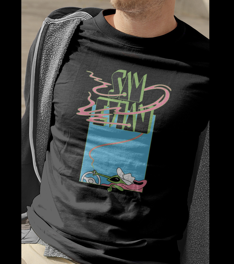 Sam Evian Alien Driver UFO T-Shirt