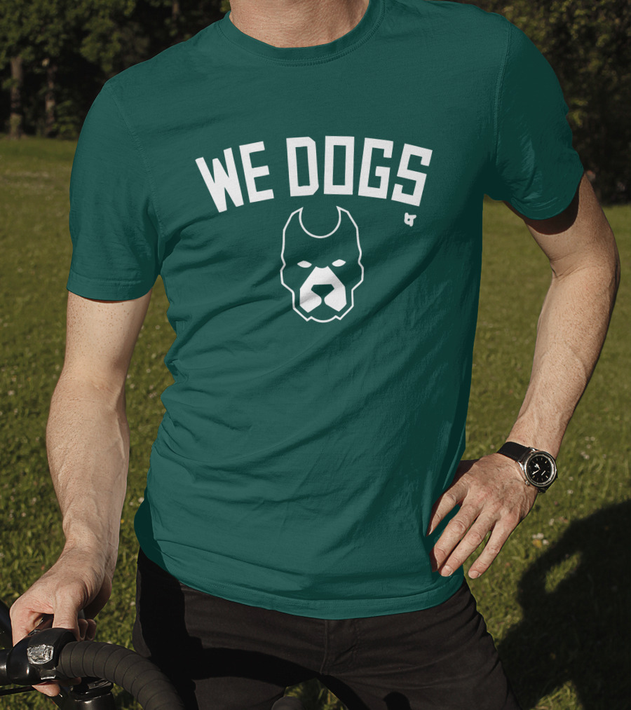 We Dogs Bull Dog Face T-Shirt