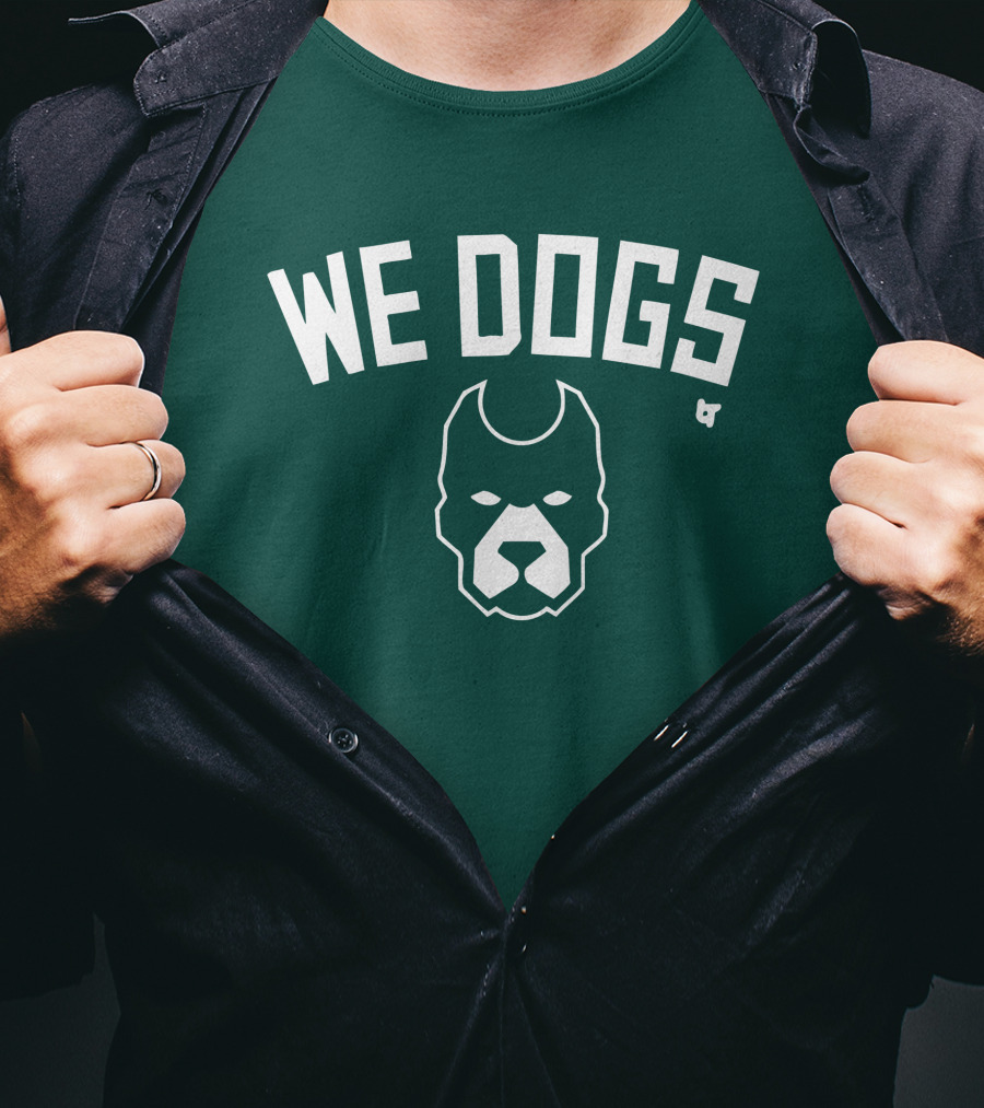 We Dogs Bull Dog Face T-Shirt