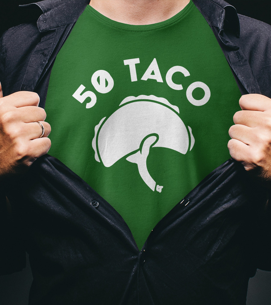 Jayson 50 TACO Funny Basketball T-Shirt