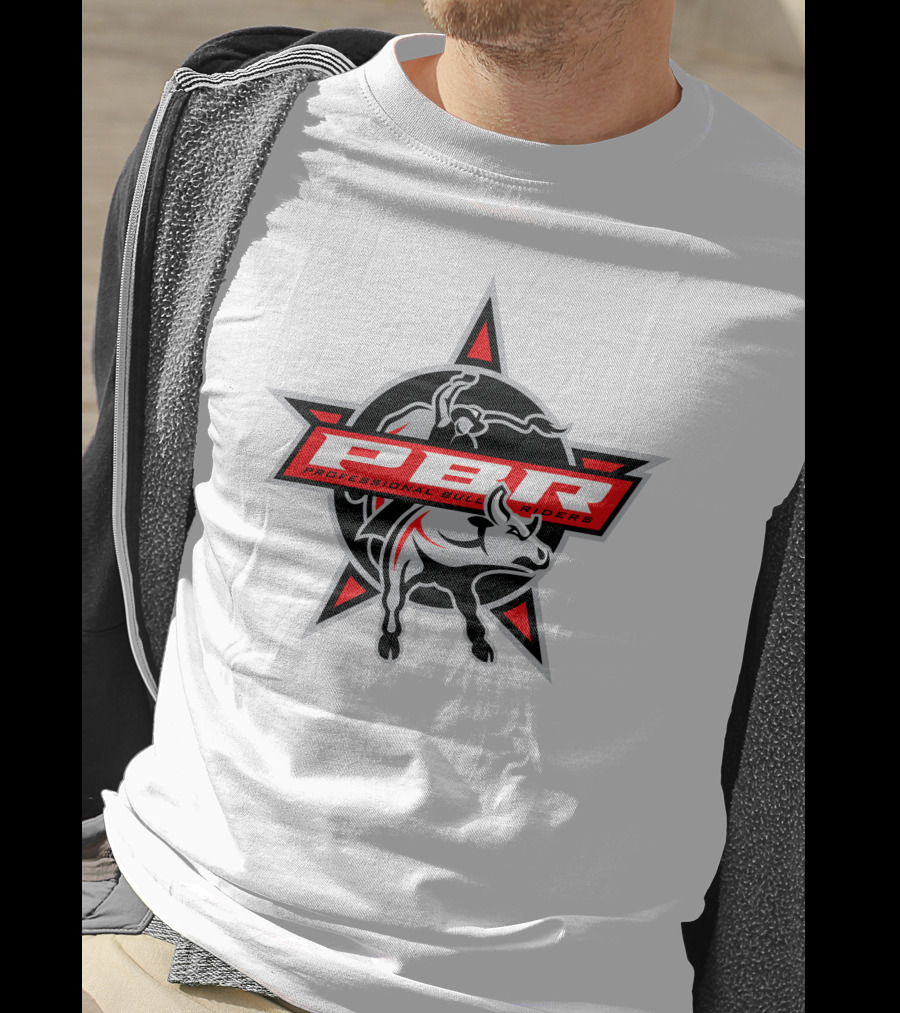 PBR Professional Bull Riders Logo Star And Bull T-Shirt