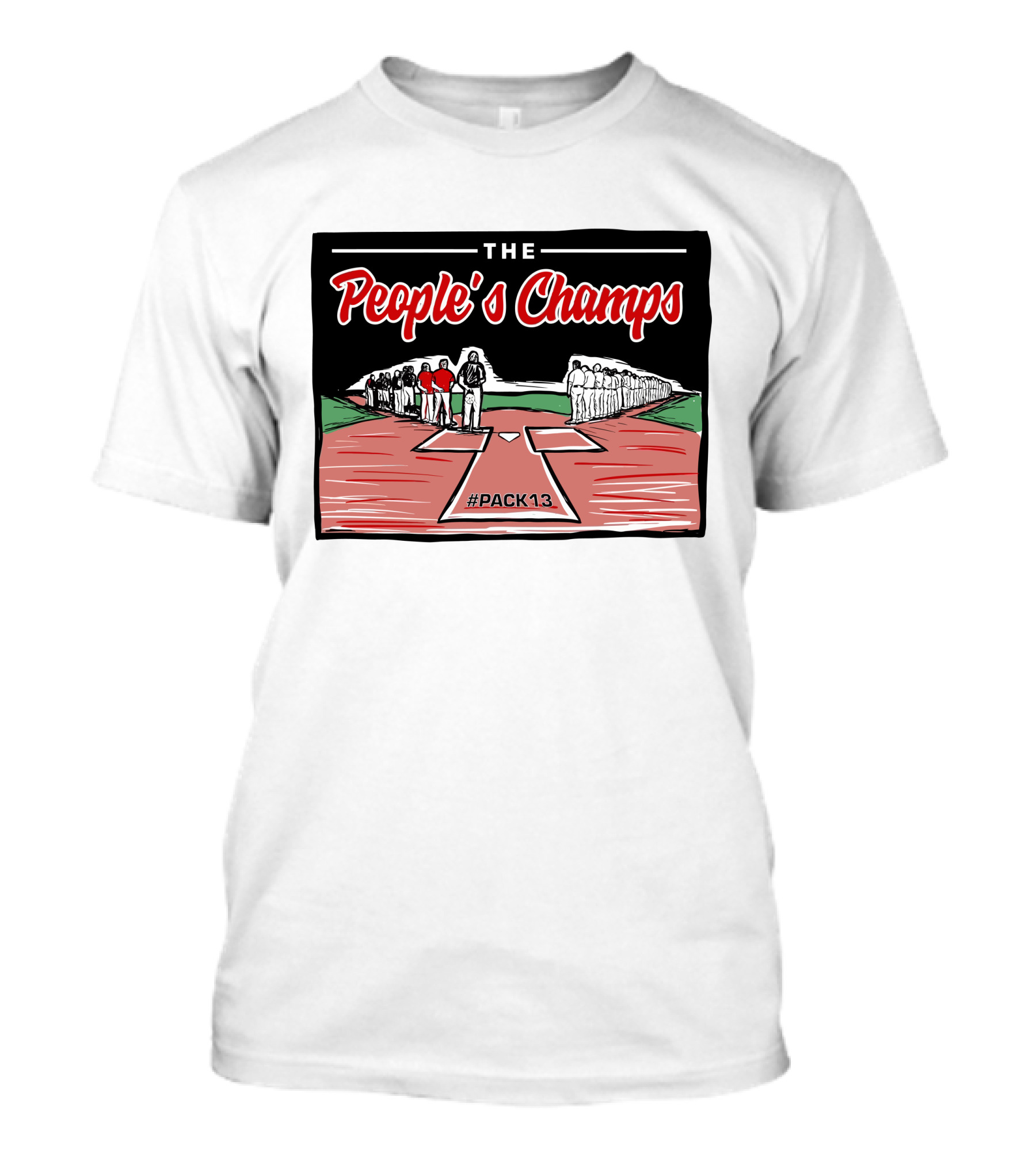 The People's Champs Pack 13 Track Team T-Shirt