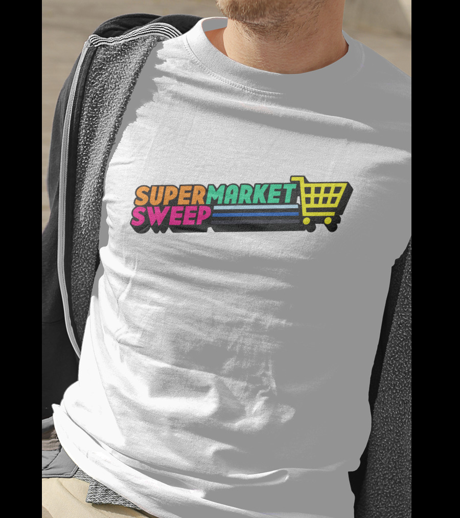 Supermarket Sweep Retro Shopping Cart T-Shirt