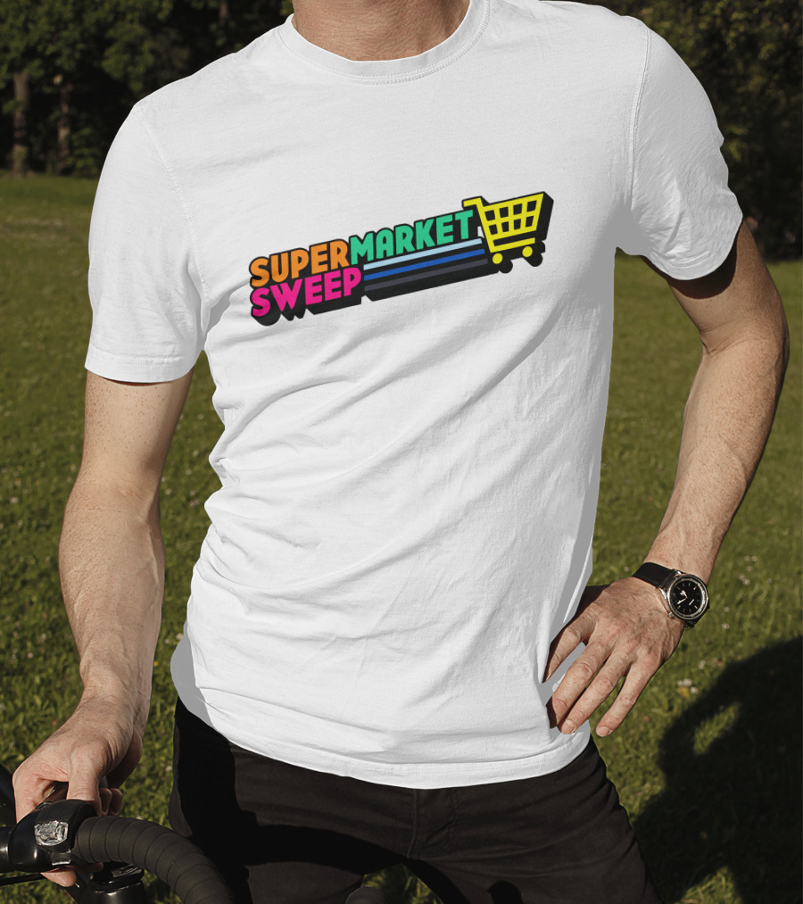 Supermarket Sweep Retro Shopping Cart T-Shirt