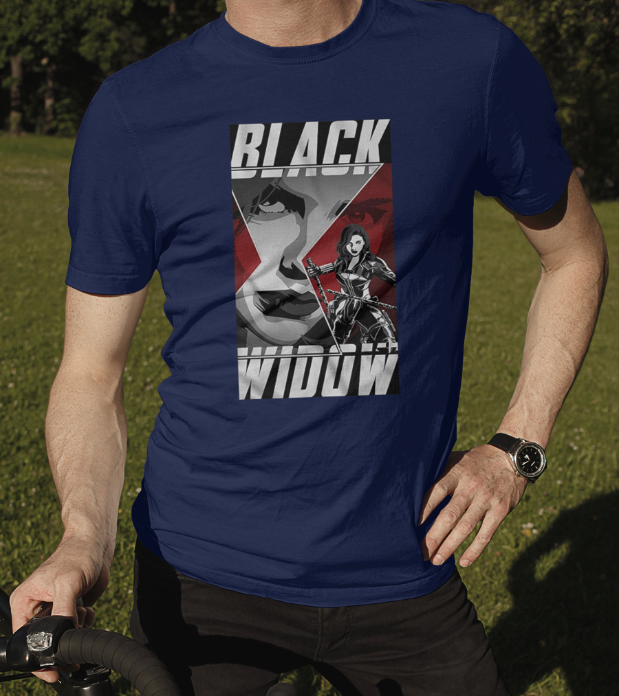 Black Widow Marvel Cinematic Heroine Dynamic T-Shirt