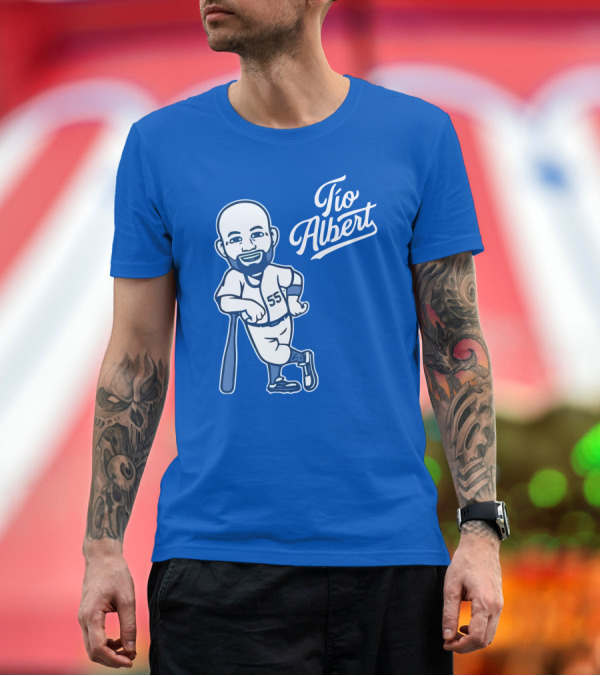Premium T-Shirt: Tio Albert 55 Albert Pujols Los Angeles Dodgers T-Shirt Tio Albert 55 Albert Pujols Los Angeles Dodgers T-Shirt