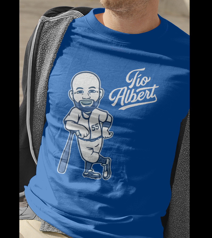 Tio Albert 55 Albert Pujols Los Angeles Dodgers T-Shirt