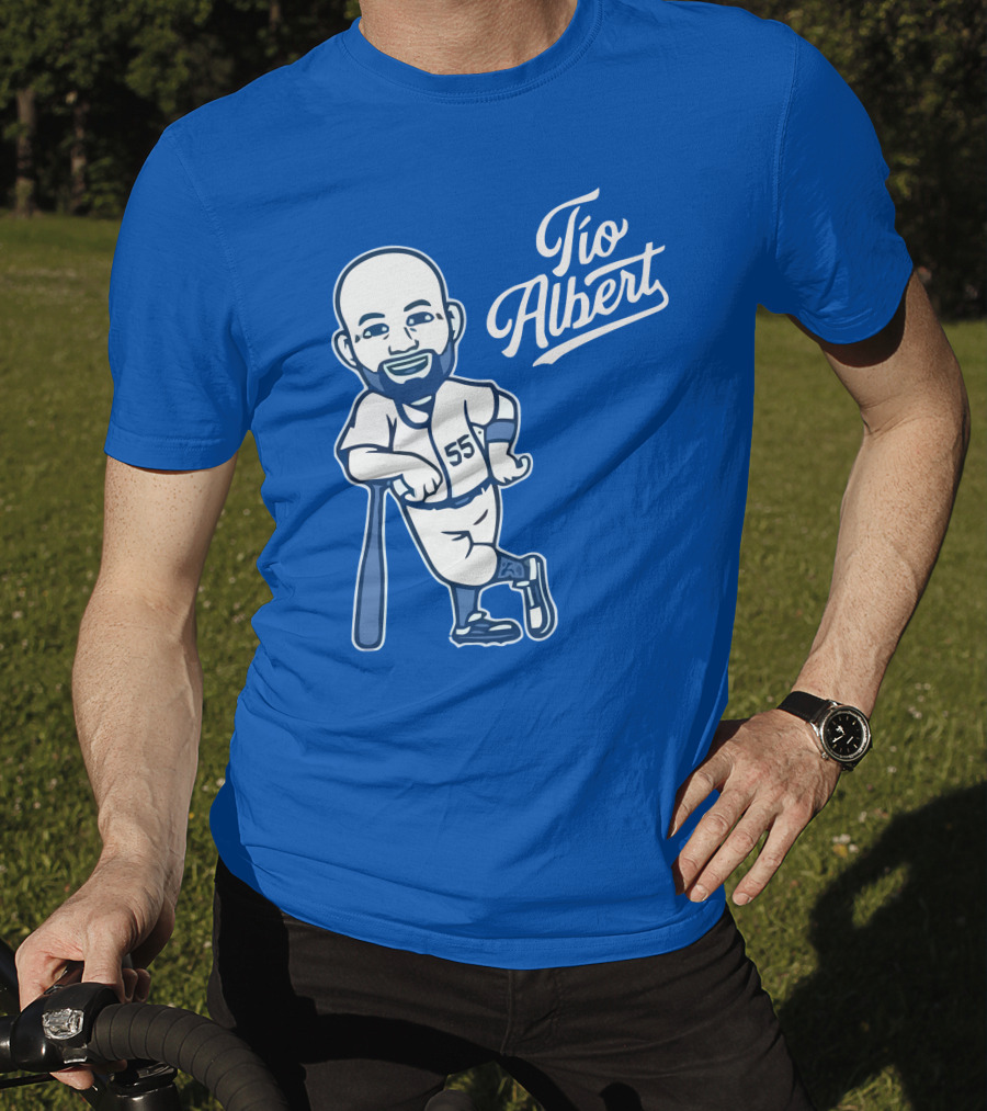 Tio Albert 55 Albert Pujols Los Angeles Dodgers T-Shirt
