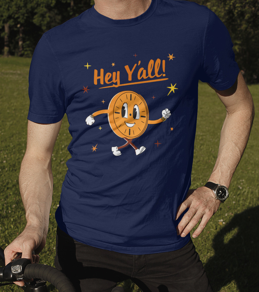 Hey Y'all Miss Minutes Marvel Clock Character T-Shirt