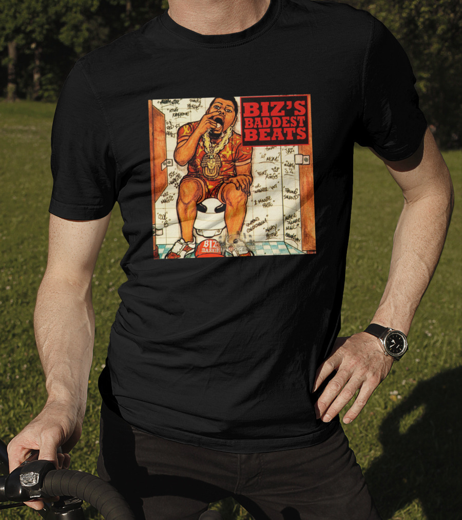 Biz's Baddest Beats Biz Markie Bathroom Graffiti T-Shirt