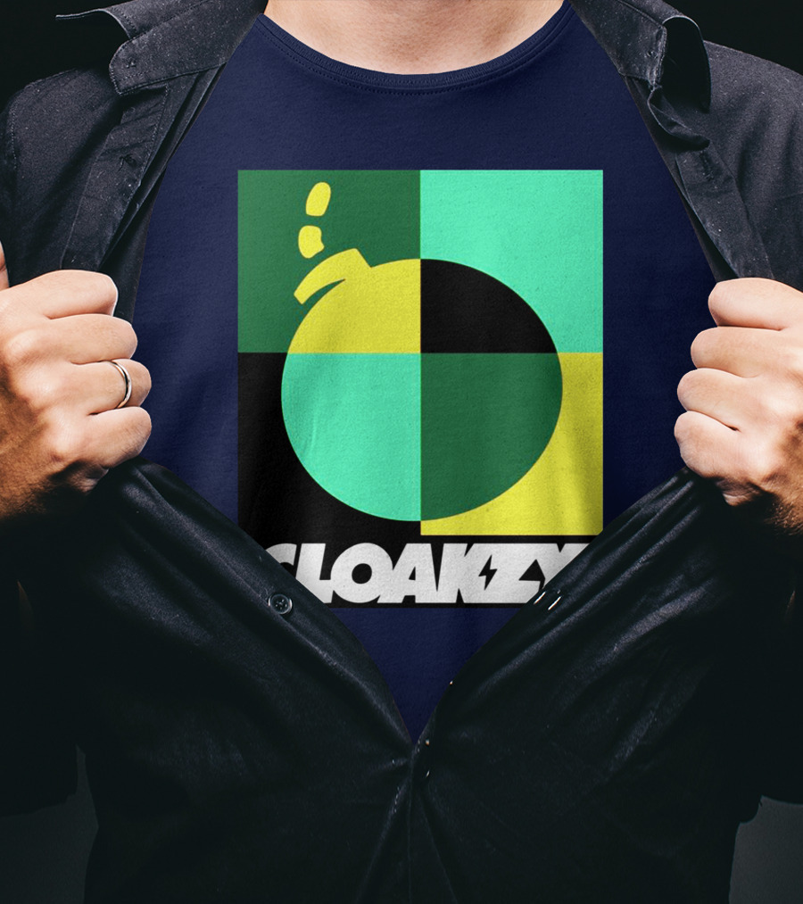 Cloakzy Quad Colors Bomb T-Shirt